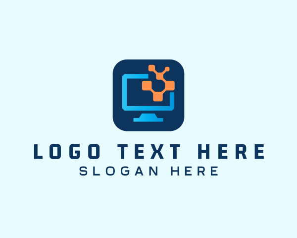Provider - Computer Technology App logo design