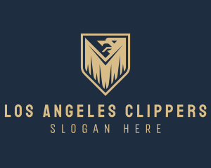 Eagle Crest Shield logo design