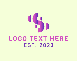 Gamer - Digital Company Letter S logo design