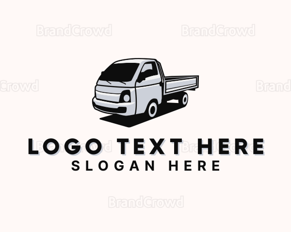 Delivery Truck Transportation Logo