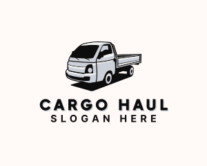 Delivery Truck Transportation logo design