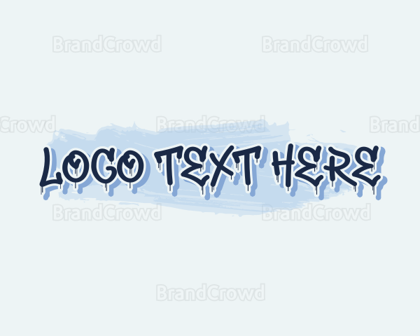 Funky Graffiti Wordmark Logo