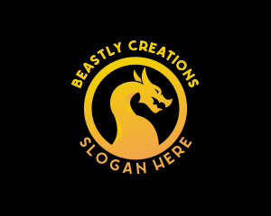 Dragon Monster Gaming logo design