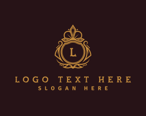 Premium - Luxury Decorative Crown logo design