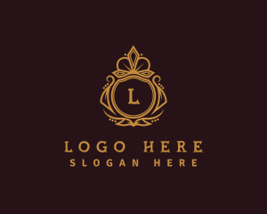 Luxury Decorative Crown Logo
