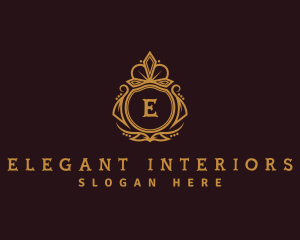 Luxury Decorative Crown logo design