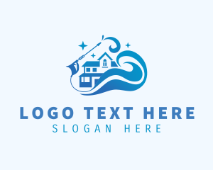 House Pressure Washing logo design