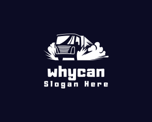 Freight Delivery Truck Logo