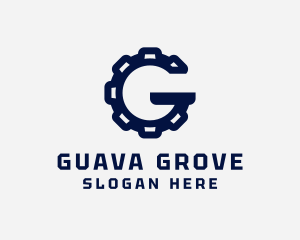 Automotive Gear Letter G logo design