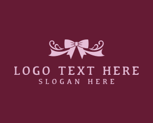 Present - Beauty Ribbon Stylist logo design