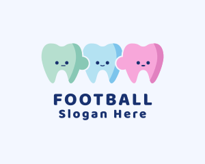 Dentist - Child Dental Tooth Puzzle logo design