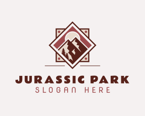 Mountain Park Badge logo design