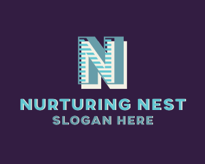 Creative Studio Letter N logo design