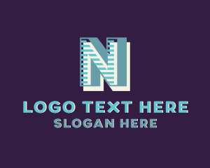 Letter N - Creative Studio Letter N logo design