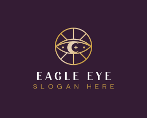 Eye Mystic Moon logo design