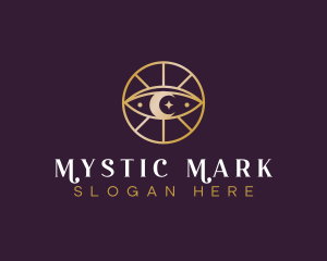 Eye Mystic Moon logo design