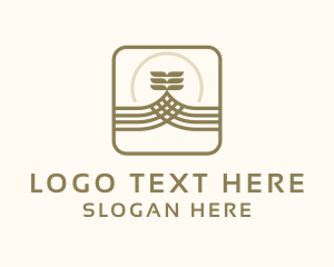 Grass - Plant Lawn Gardening logo design