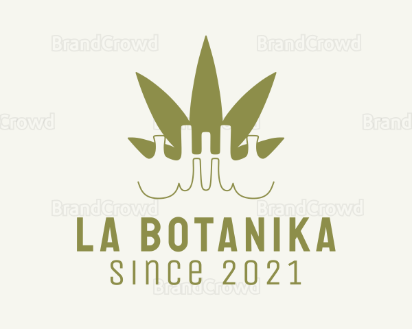 Green Weed Laboratory Logo