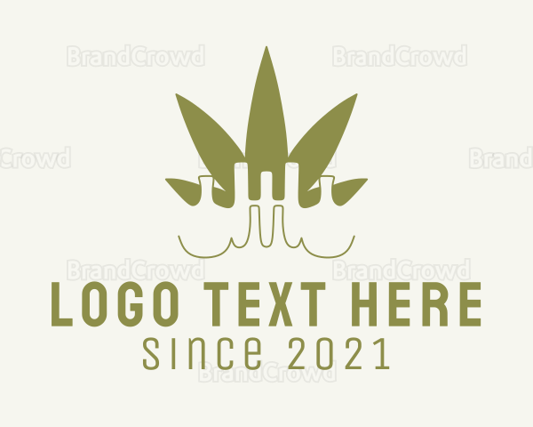 Green Weed Laboratory Logo