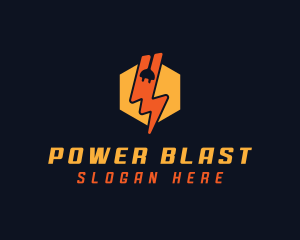 Electrical Power Plug logo design