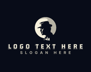 Hat - Spy Detective Investigator logo design