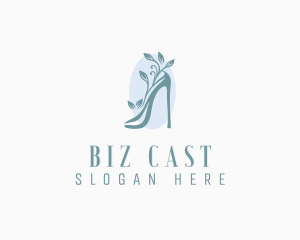 High Heels - Eco Friendly Stiletto Shoe logo design