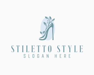 Stiletto - Eco Friendly Stiletto Shoe logo design