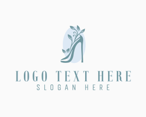 Eco Friendly Stiletto Shoe Logo