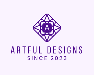 Geometric Diamond Jewelry Boutique logo design