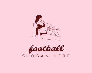 Sexy - Woman Fashion Bikini logo design