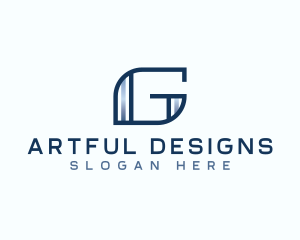 Modern Lifestyle Stripes logo design