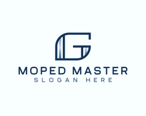 Modern Lifestyle Stripes logo design