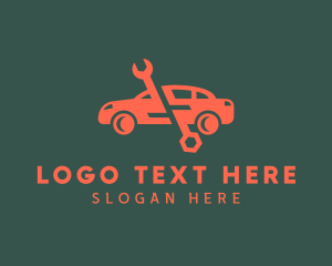 Car Shop - Car Mechanic Repair logo design
