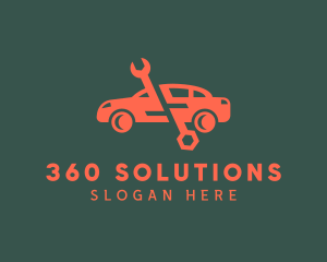 Vehicle Mechanic Repair logo design