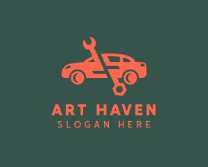 Vehicle Mechanic Repair logo design