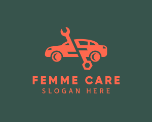 Vehicle Mechanic Repair logo design