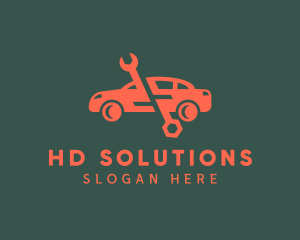 Vehicle Mechanic Repair logo design