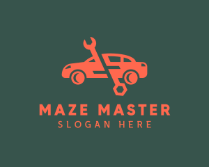 Vehicle Mechanic Repair logo design