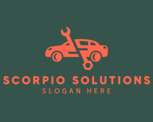 Vehicle Mechanic Repair logo design