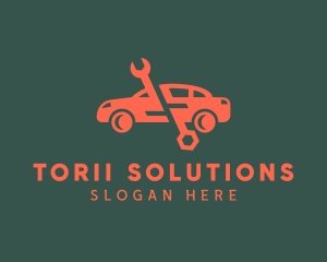 Vehicle Mechanic Repair logo design