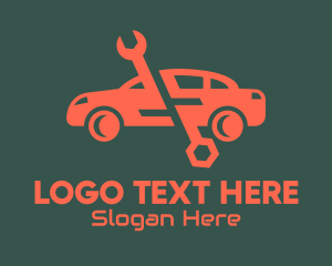 Car Mechanic Repair Shop logo design