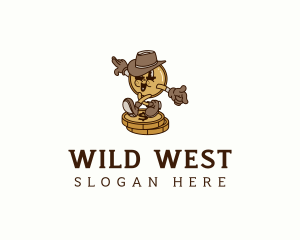 Cowboy - Cowboy Coin Investor logo design