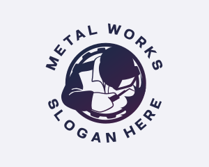 Metal - Industrial Metal Welding logo design
