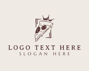 Mozzarella - Cheese Pizza Diner logo design