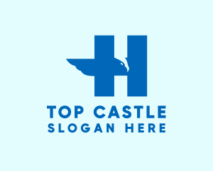 Eagle Letter H Logo