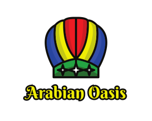 Arabian - Colorful Star Turban logo design