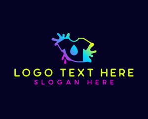 Design - Shirt Printing Splash logo design
