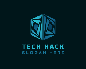 Cyber Cube Tech logo design