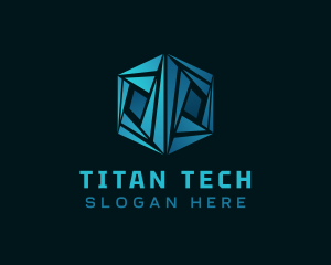 Cyber Cube Tech logo design