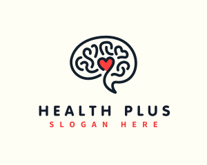 Love Mental Health  logo design